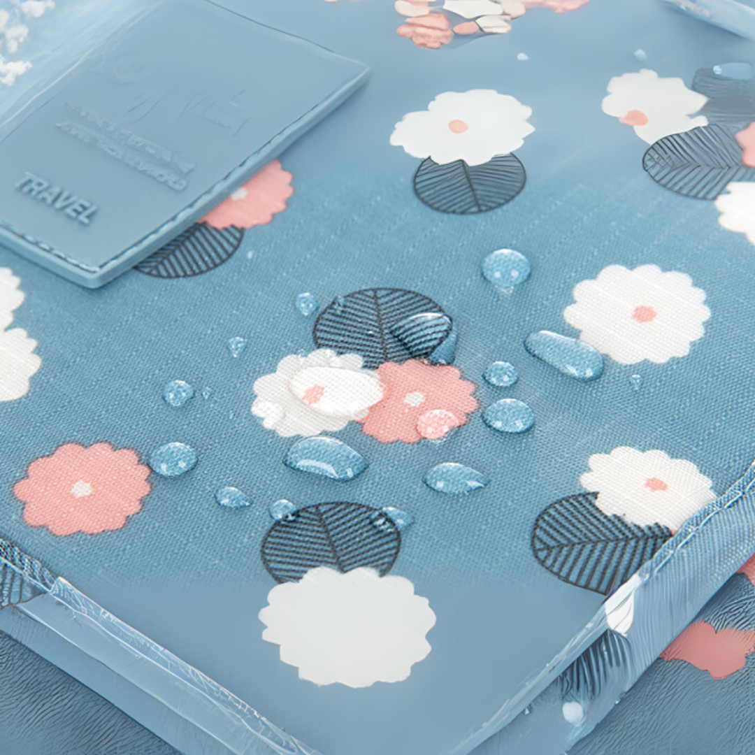 TravelEase – Waterafstotende Cosmetictas met Haak en Vakken | Reistoilettas