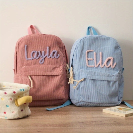 SchoolBloem Gepersonaliseerde Schoudertas – Lichtgewicht & Verstelbare Band