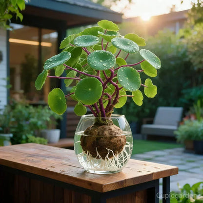 Knolplant met Sculptuurvorm – Onderhoudsarme Kamerplant voor Woonkamer en Kantoor