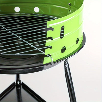 GrillNova Compacte Buitenbarbecue met Windbescherming