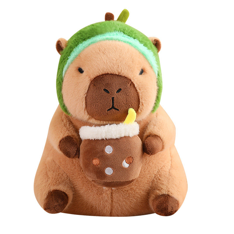 Pluche Knuffeldier Capibara Mix | Zacht Knuffelpop in 6 Ontwerpen & 2 Maten