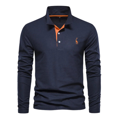 Klassiek Heren Polo Shirt met Knoopsluiting - Casual en Elegant