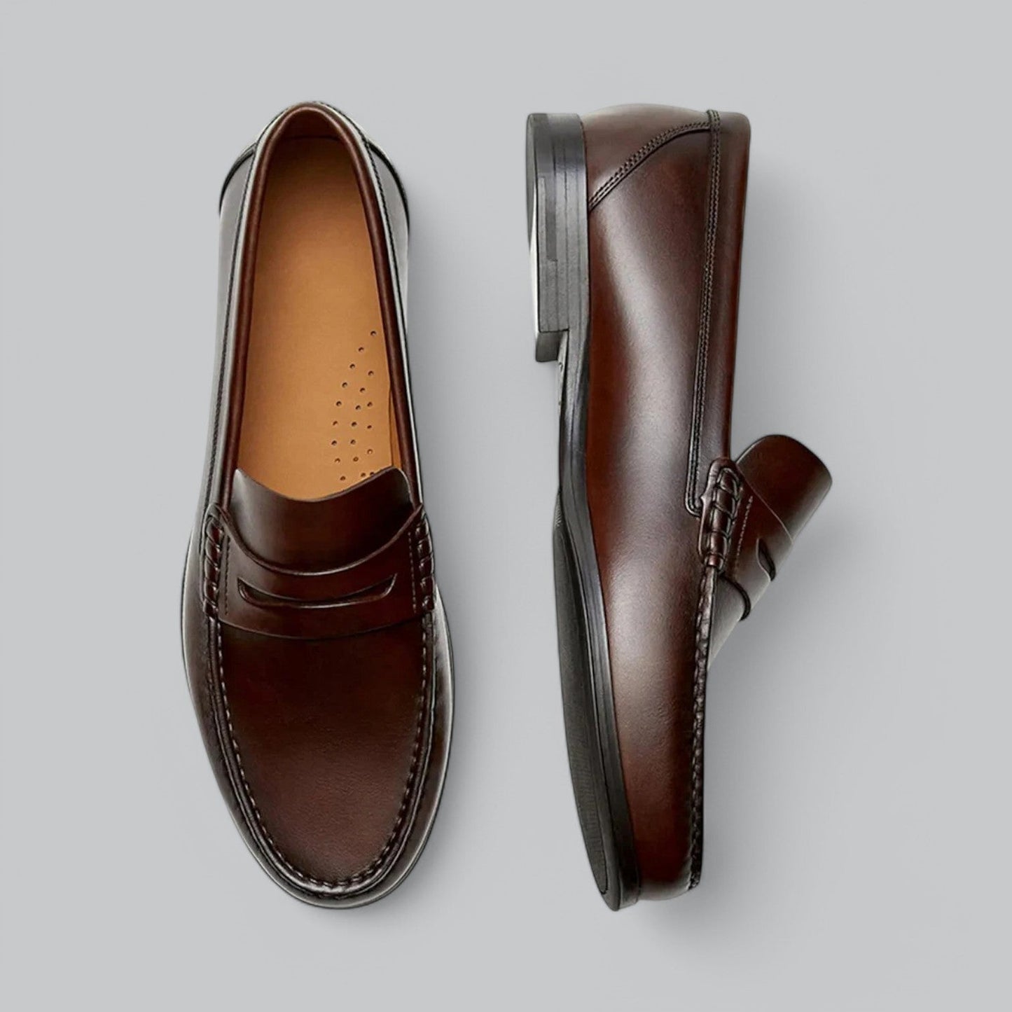 Leren Loafers StijlLeder – Klassiek Design & Comfortabele Instap