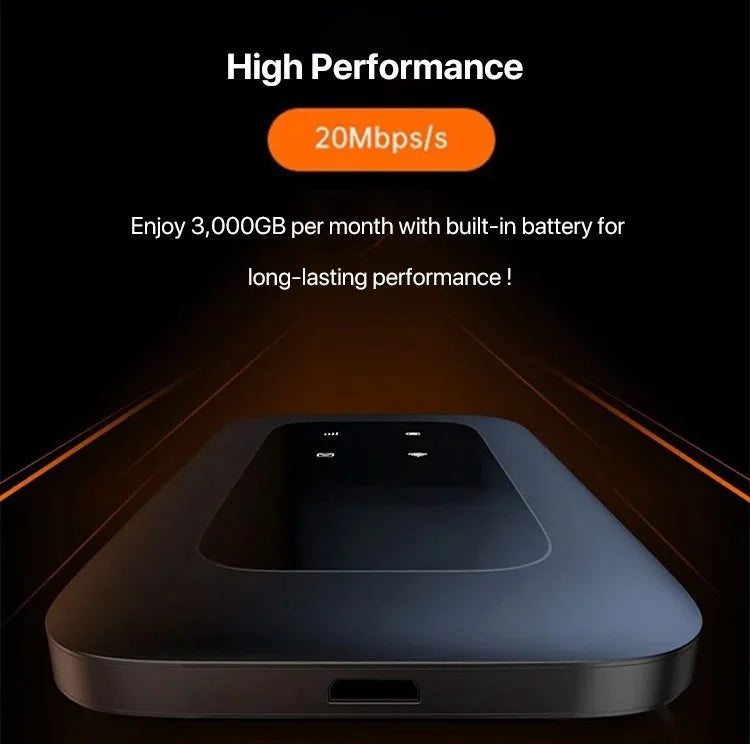 Draagbare 5G Mobiele Router – Snel & Betrouwbaar Internet Onderweg