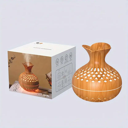 Bloem Aroma Vernevelaar - Moderne Diffuser met Nachtlampje