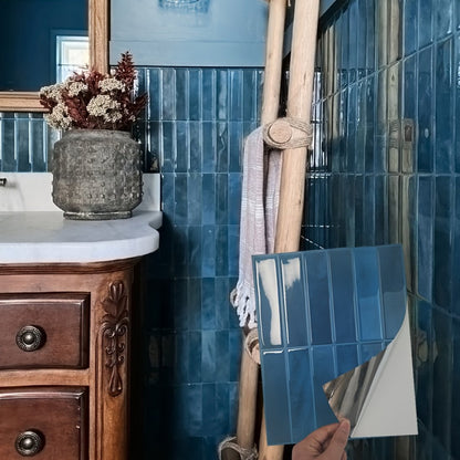 Self-Adhesive 3D Wall Tile Panels for Kitchen and Bathroom