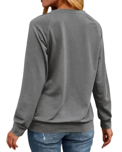 Feestelijke Rendiertrui Dames – Warme kersttrui met ronde hals