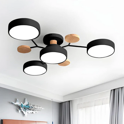 Plafondlamp Luxova – Moderne LED Plafonniere met Strak Design