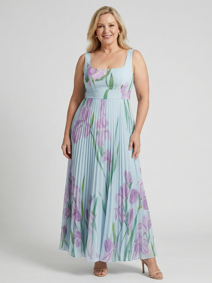 BloesemLuxe Maxi Jurk Met Bloemenprint