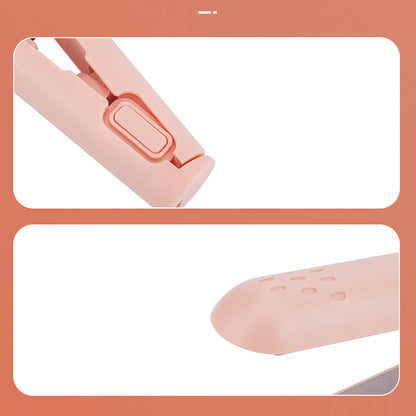 HaarFlex – Mini 2-in-1 krul- en stijltang met keramische coating