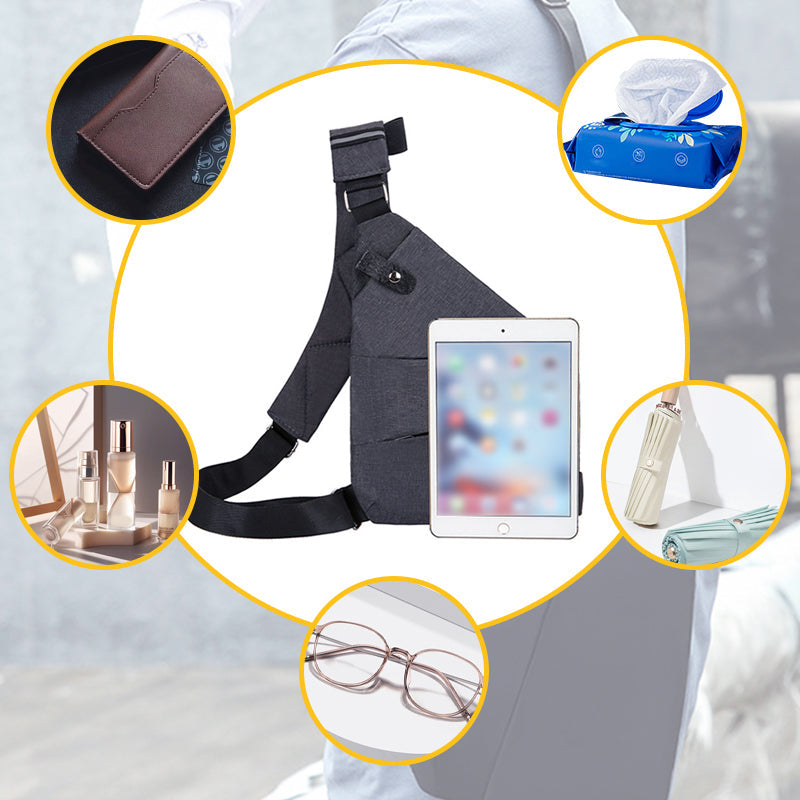 TravelSafe Veiligheidsschoudertas – Diefstalproof Tas voor Reizen & Dagelijks Gebruik