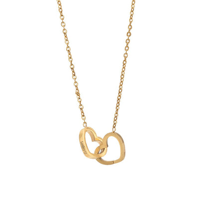 Lunavia Sieradendoos met Eeuwige Roos en Hart Ketting – 14k Witgoud & 18k Goud Afwerking
