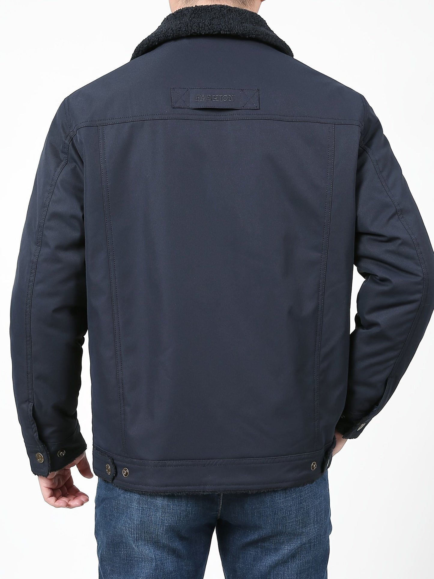 NordHaven Winter Jacket for Men – Warm Water-Repellent Coat with Lining