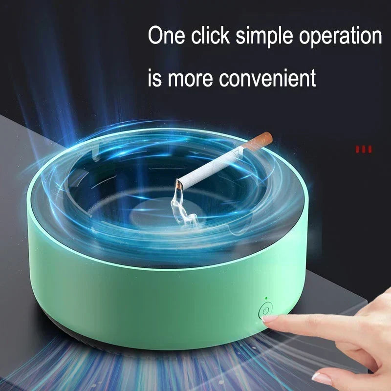 Compacte Ionische Rookfilter Aschenbak met Luchtzuivering