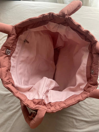 Riva Puffer Handtas – Stijlvolle Draagtas met Schouderriem