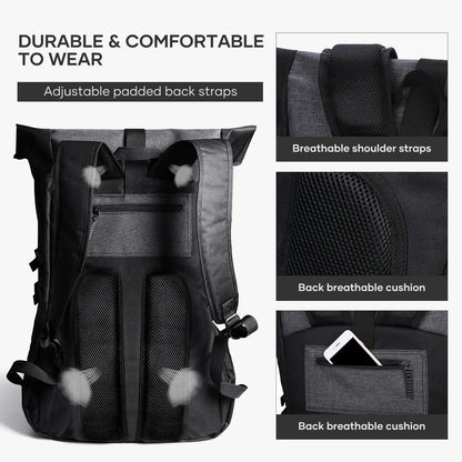 SportGear Rugzak met Ballenvak en Schoenenvak – 35L Softback