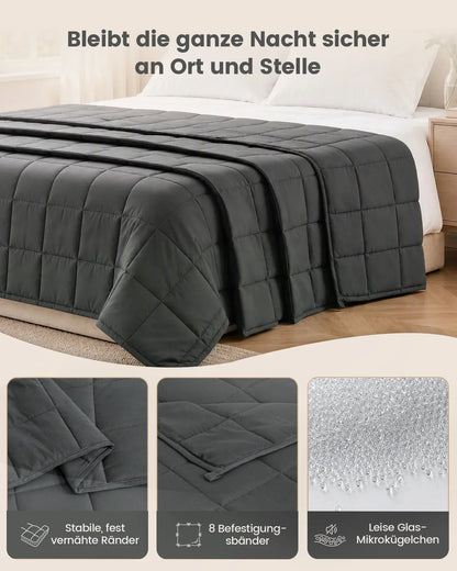 Gewichtdeken Premium Comfort 4-8kg voor Volwassenen | Microglazen Vulling