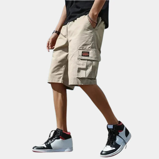 Heren Cargoshorts Venturo – 100% Katoen, Ruime Zakken & Losse Pasvorm