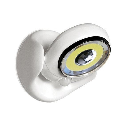LED Lamp met Bewegingssensor – 450 Lumen – 360° Draaibaar – Draadloos – Binnen & Buiten