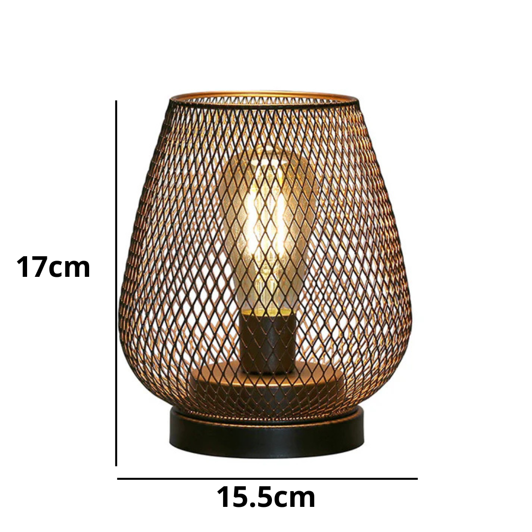 LumiVento Draadloze Tafellamp met Dimbaar Warm LED Licht