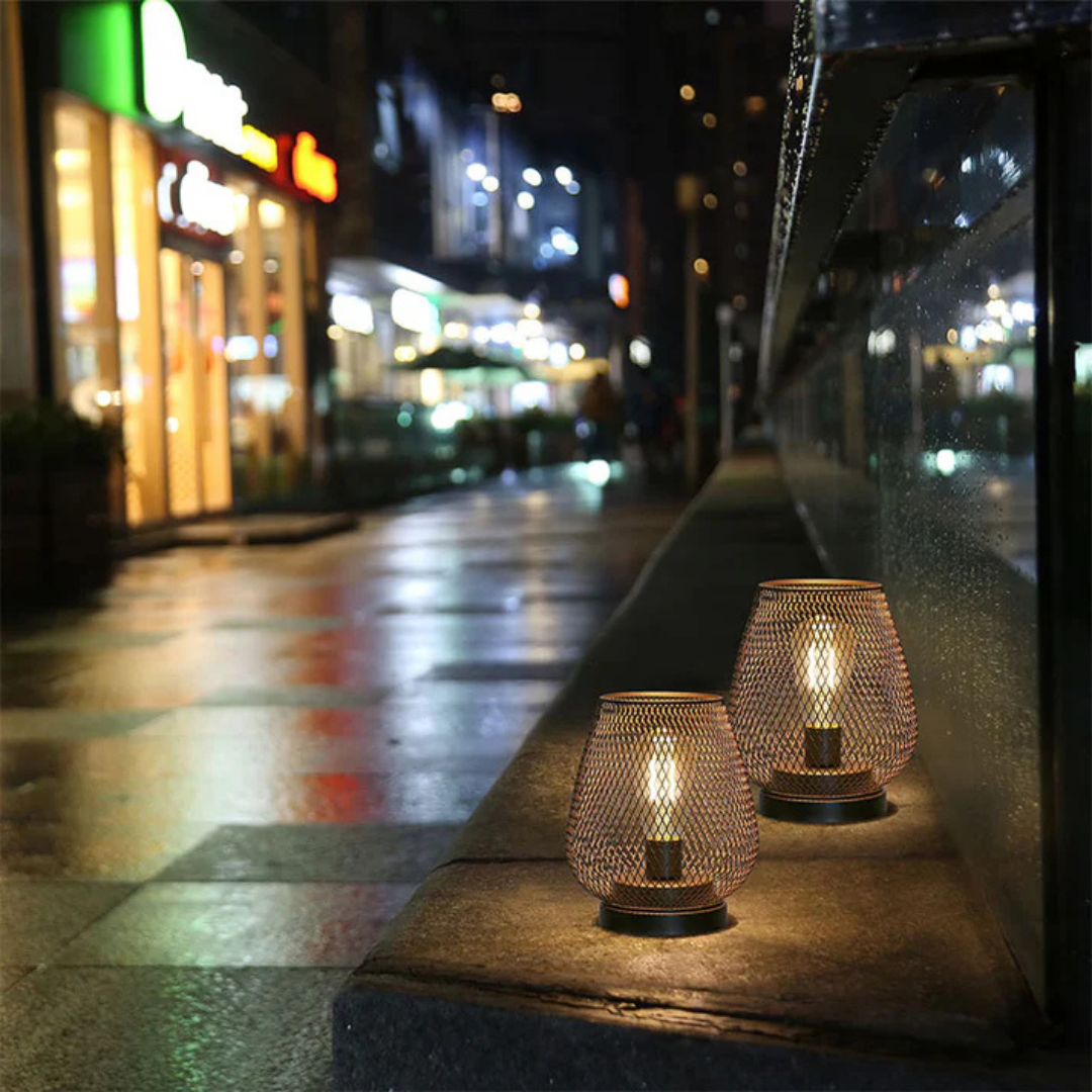 LumiVento Draadloze Tafellamp met Dimbaar Warm LED Licht