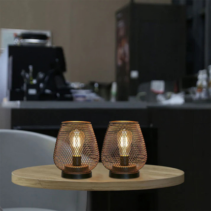 LumiVento Draadloze Tafellamp met Dimbaar Warm LED Licht