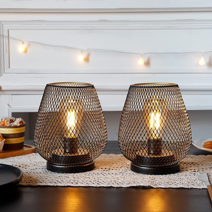 LumiVento Draadloze Tafellamp met Dimbaar Warm LED Licht