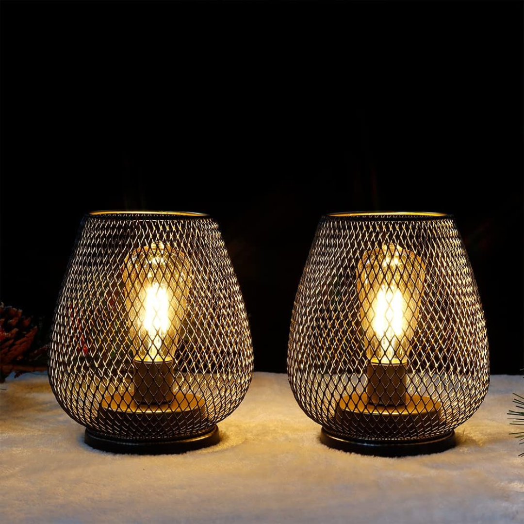 LumiVento Draadloze Tafellamp met Dimbaar Warm LED Licht