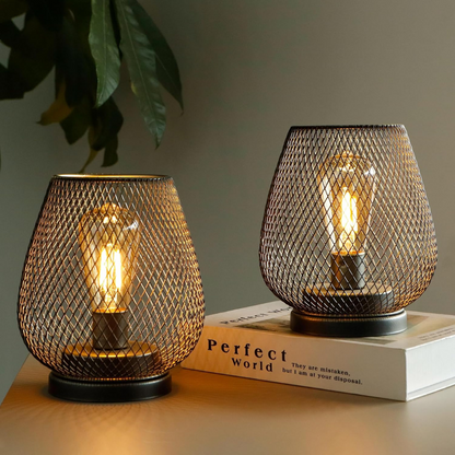 LumiVento Draadloze Tafellamp met Dimbaar Warm LED Licht