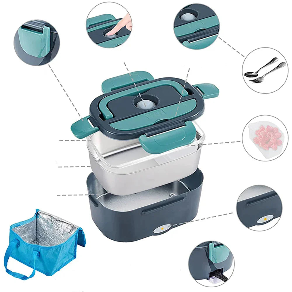 ThermoBox Elektrische Lunchbox – Warm eten onderweg of thuis