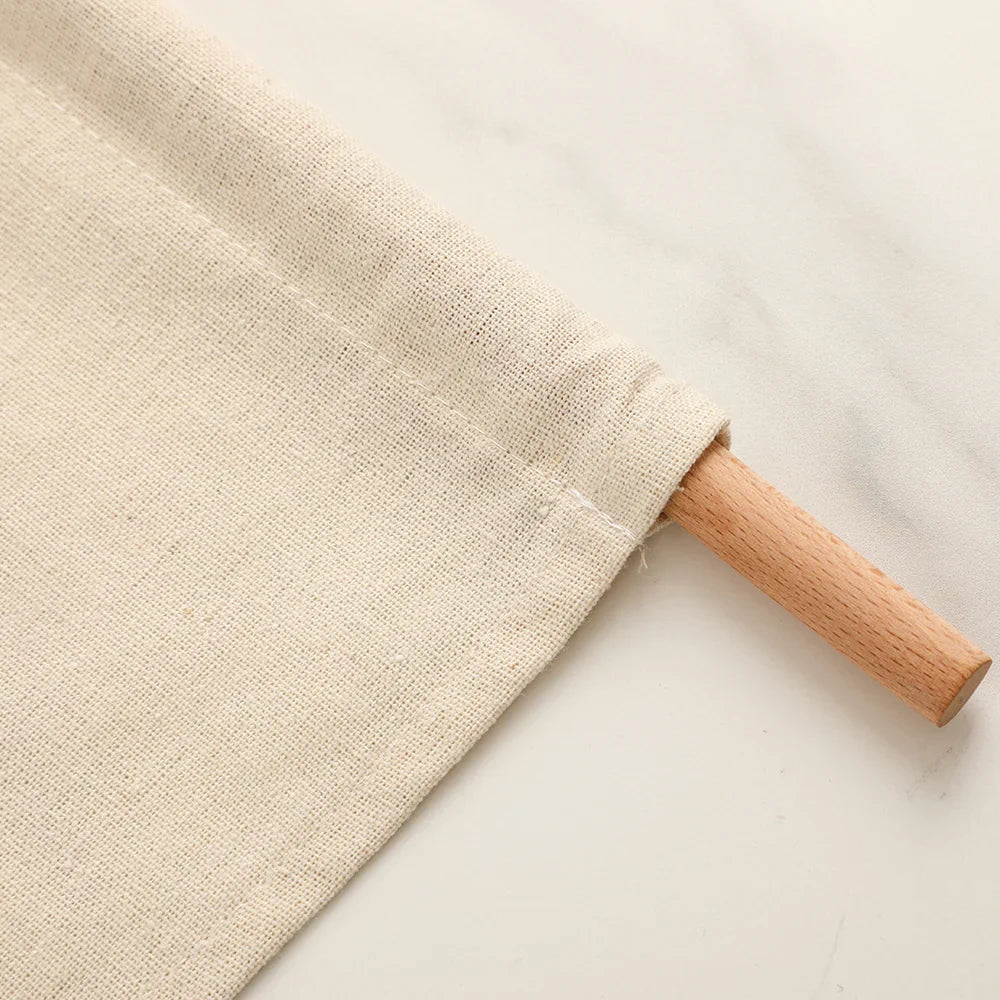 Katoenen Adventskalender met 24 Zakjes – Duurzame & Herbruikbare Kerstdecoratie