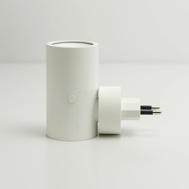 Stopcontact Wandlamp met Dag-Nachtsensor - LED Dimbaar 10W Warm Licht