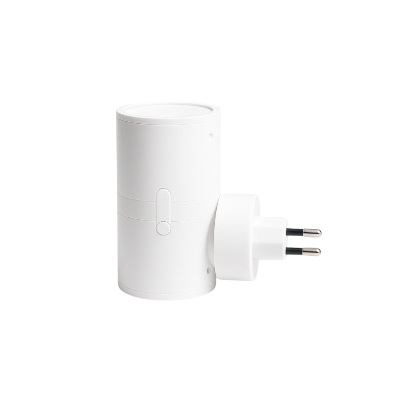 Stopcontact Wandlamp met Dag-Nachtsensor - LED Dimbaar 10W Warm Licht