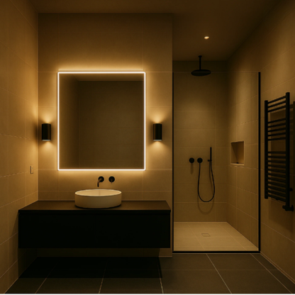 Stopcontact Wandlamp met Dag-Nachtsensor - LED Dimbaar 10W Warm Licht