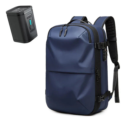 Anti-diefstal Vacuum Compressie Rugzak - 60L Uitbreidbare Airback Rugzak met Ademend Ontwerp