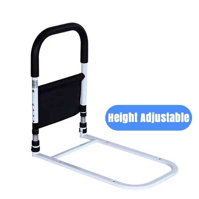 BedGrip Duo – Verstelbare bedzijsteunen voor ouderen met antislip en opbergvak