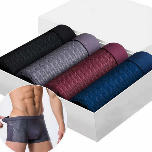 Bamboe Comfortboxers – Zachte en Ademende Herenonderbroeken (Set van 10)