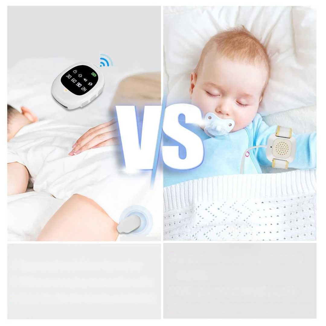 DrySleep Draadloos Bedplassen Alarm – Vibratie & Geluidstraining voor Zindelijkheid