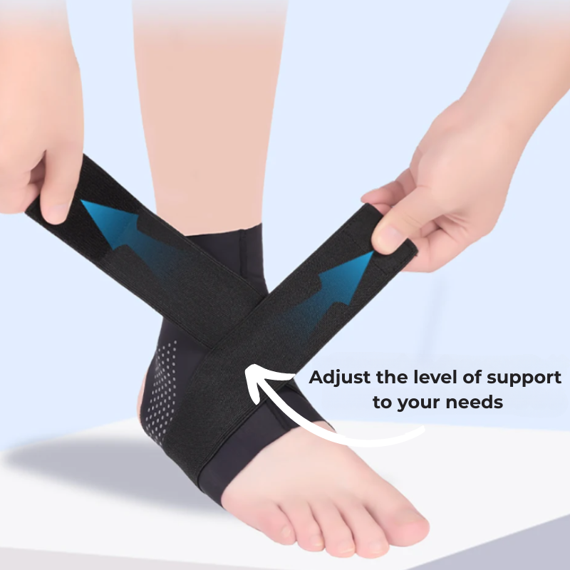 FlexiGuard Enkelsteun – Lichtgewicht, Ademend & Geschikt voor Sportschoenen