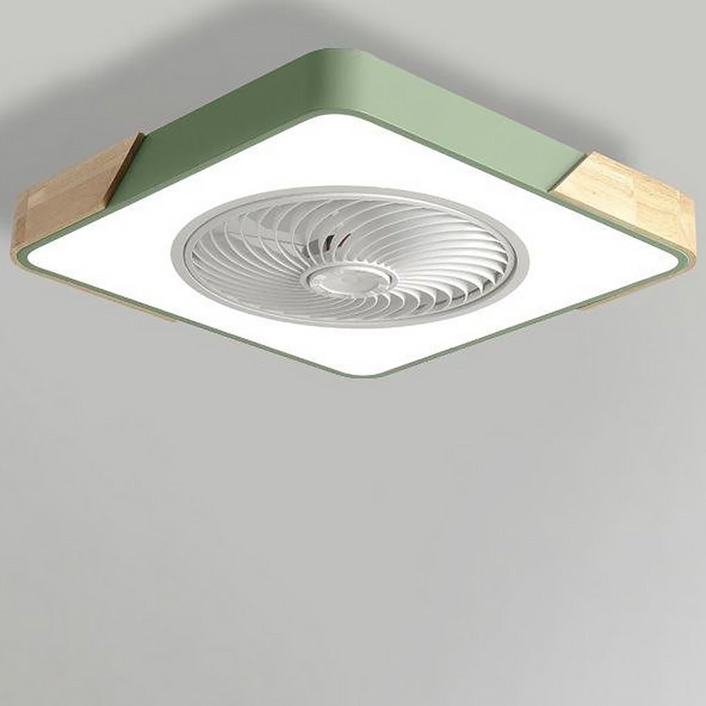 Plafondlamp Ventilux – Stille Ventilatorlamp met Dimbare LED en Afstandsbediening