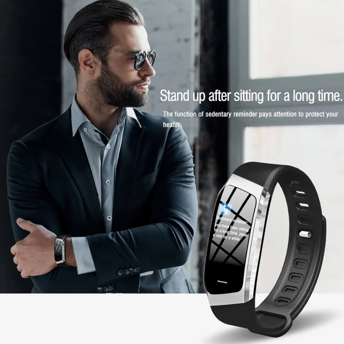 Bloeddruk Smartwatch en Hartslagmonitor