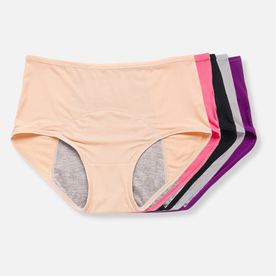 Elegant Dames Ondergoed met Lekvrije Technologie – Aurora ComfortSlip