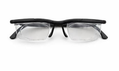 Verstelbare leesbrille met continue focus voor dichtbij en veraf