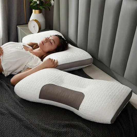 SoyaComfort Ergonomisch Kussen – Orthopedisch Nek- en Schouderkussen met Massagefunctie