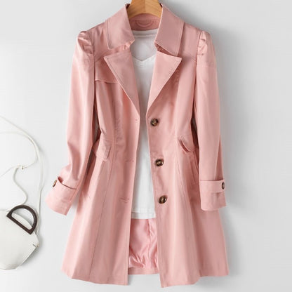 Elegante Damesjas Aurine – Stijlvolle Trenchcoat voor Elk Seizoen