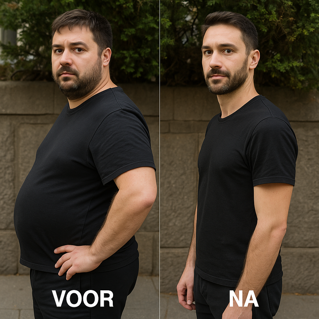 KrachtVorm Heren Compressievest – Onzichtbare Houdingscorrectie & Slanker Uiterlijk