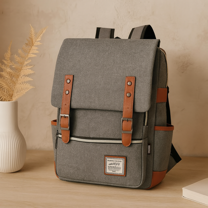 Robuuste Outdoor Rugzak met Laptopvak - Waterafstotend en Stijlvol