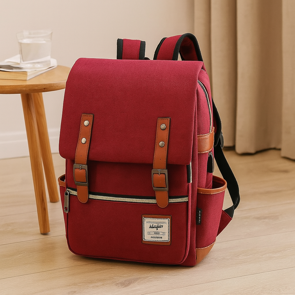 Robuuste Outdoor Rugzak met Laptopvak - Waterafstotend en Stijlvol