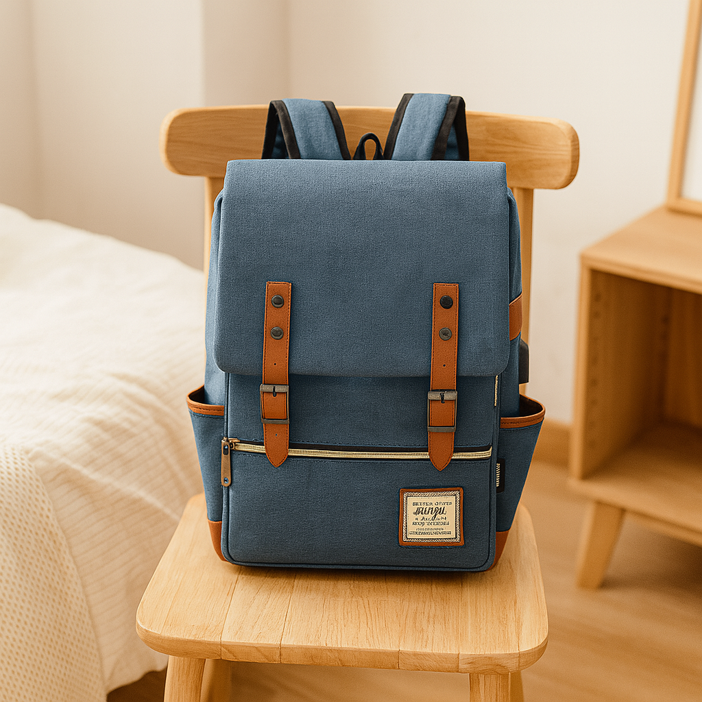 Robuuste Outdoor Rugzak met Laptopvak - Waterafstotend en Stijlvol