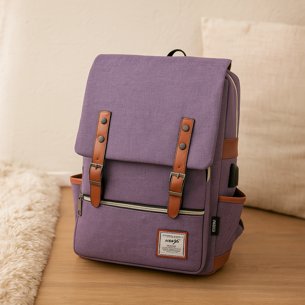 Robuuste Outdoor Rugzak met Laptopvak - Waterafstotend en Stijlvol